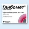 Глибомет табл. п/о 400 мг+2.5 мг №40, Берлин-Хеми АГ/Менарини Групп