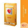 Презервативы Маскулан №10 голд Masculan 5 Ultra gold (luxury edition) золотого цвета, М.П.И. Фармасьютика ГмбХ